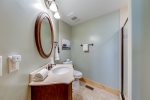 Main level bathroom vanity
